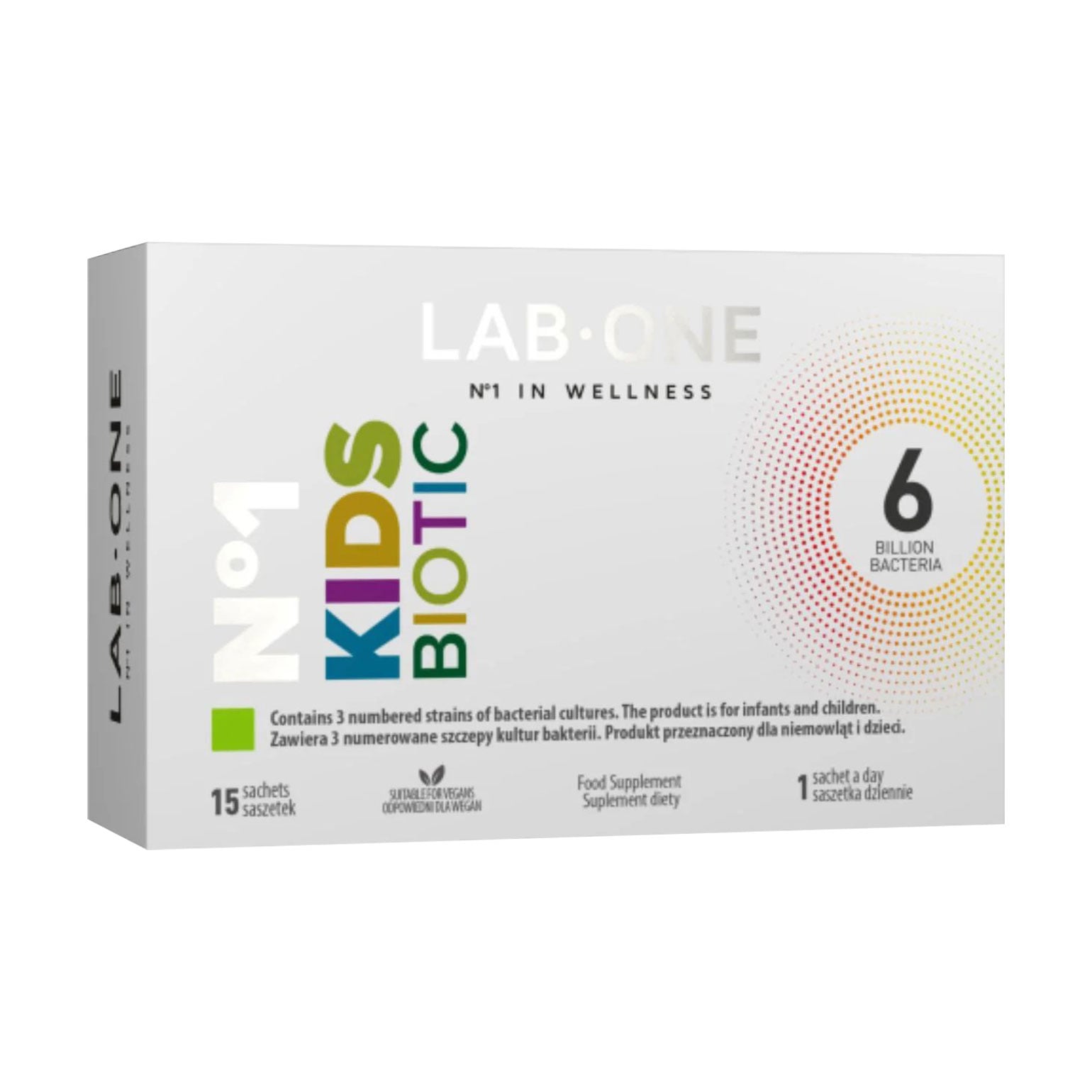 Дитячий пробіотик Lab One N1 Kids Biotic, 15 саше